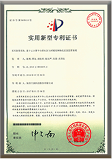 Patent certificate 12