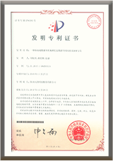 Patent certificate 2